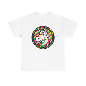 Premature Zebra Unisex Heavy Cotton Tee