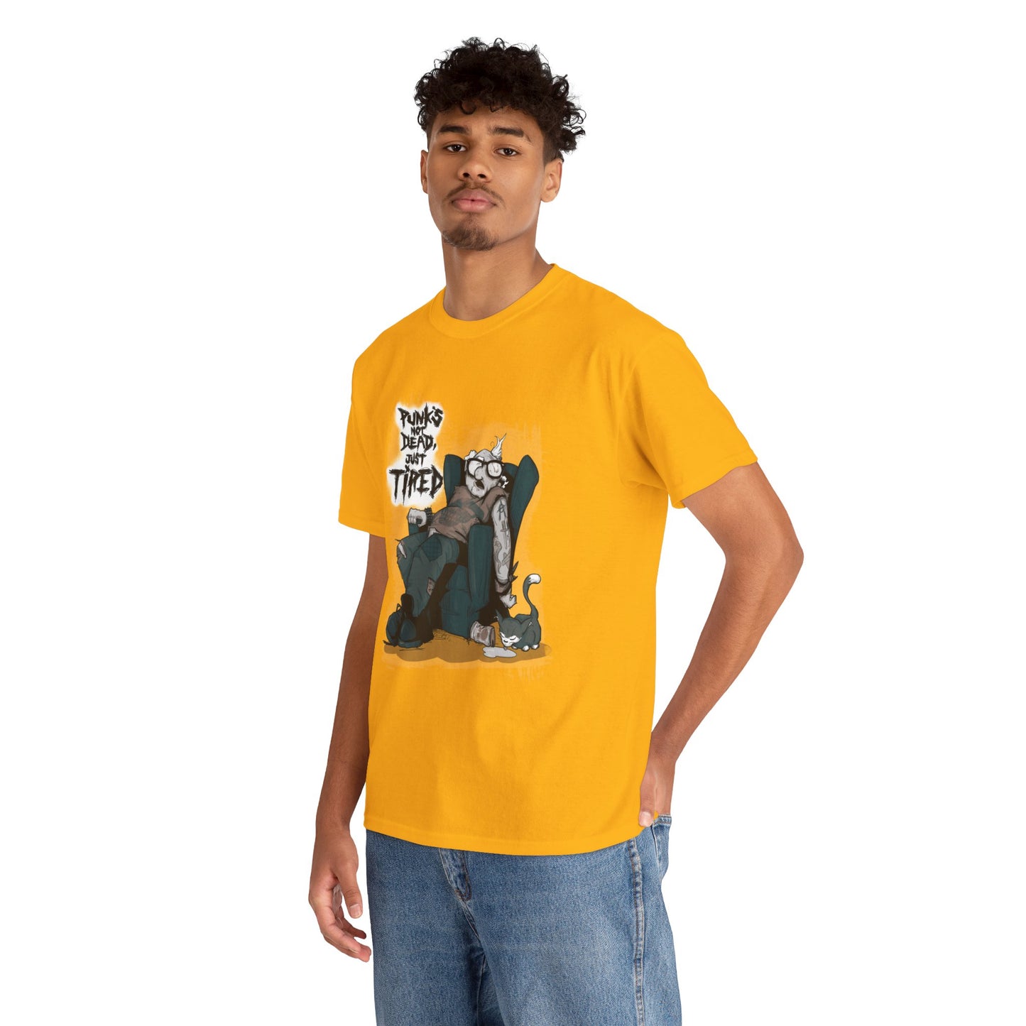 Old Punk Unisex Heavy Cotton Tee