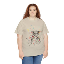 Owl Watercolor Unisex Heavy Cotton Tee