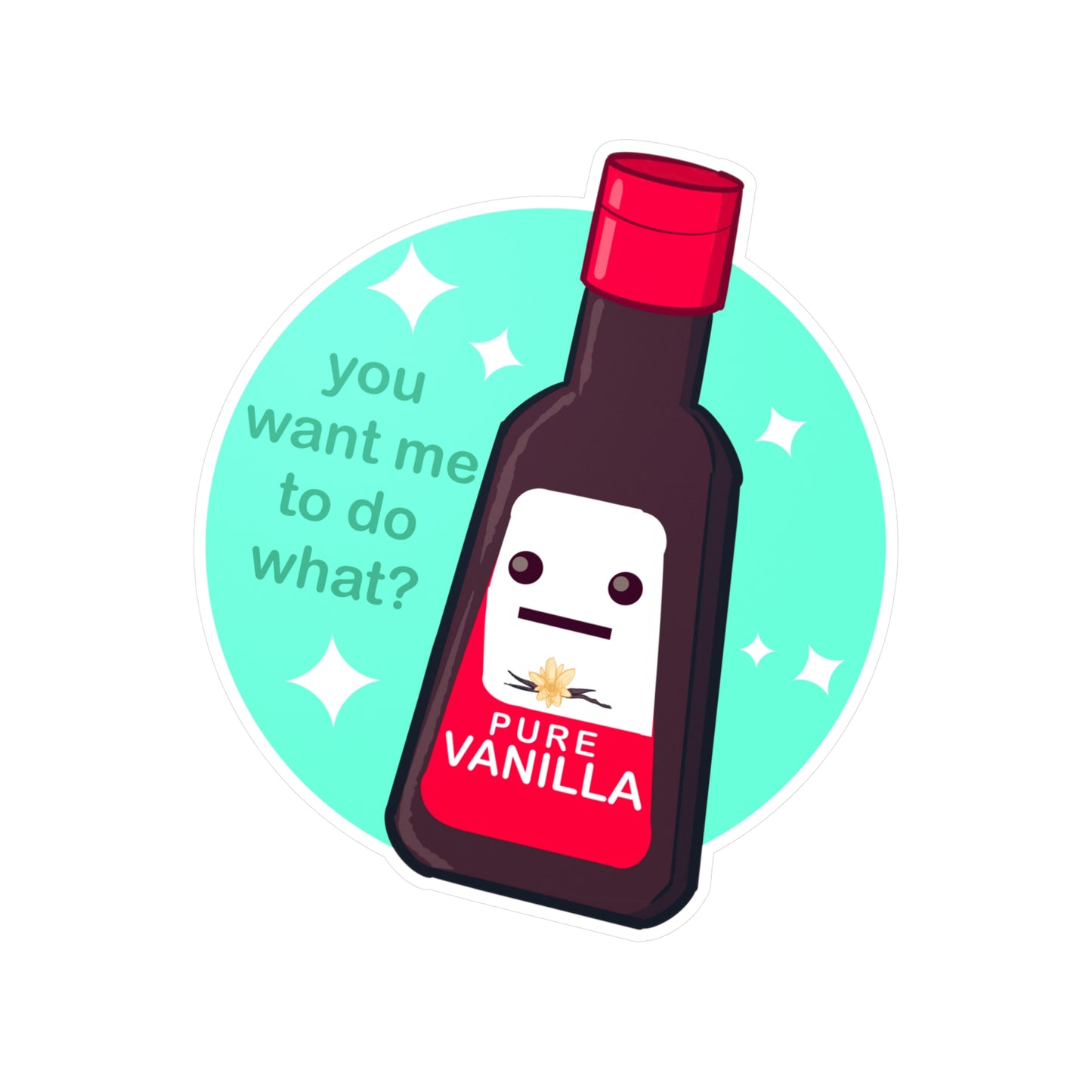 Vanilla Kiss-Cut Vinyl Decal