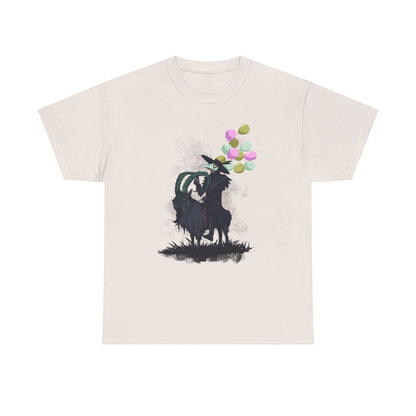 Plague Doctor Balloons Unisex Heavy Cotton Tee