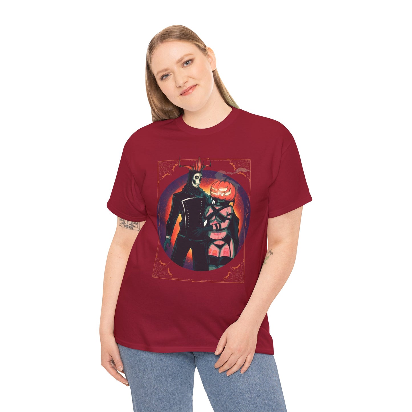 Pumpkin King & Queen Unisex Heavy Cotton Tee