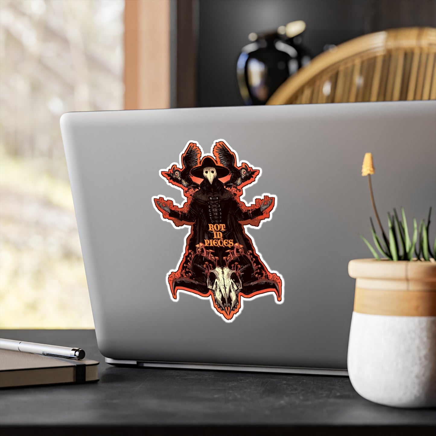 Rot In Pieces Kiss-Cut Vinyl Decal