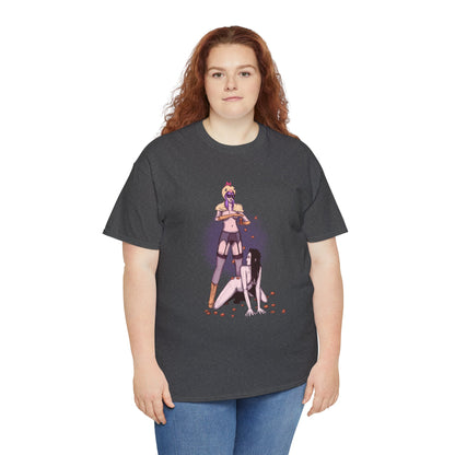 Chicken Nugget Rain Unisex Heavy Cotton Tee