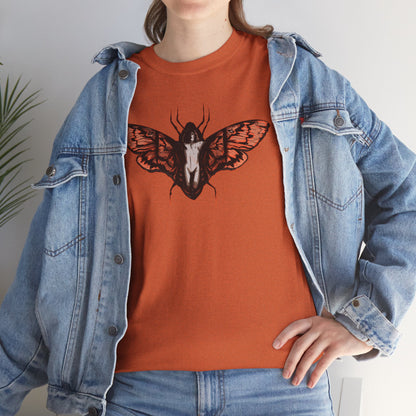 Death Moth Unisex Heavy Cotton Tee
