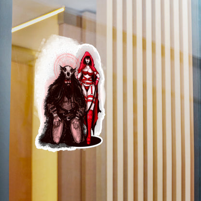Taming The Wolf Kiss-Cut Vinyl Decal