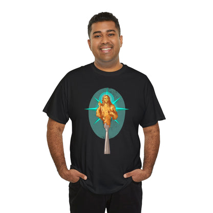 He Is Resin Unisex Heavy Cotton Tee