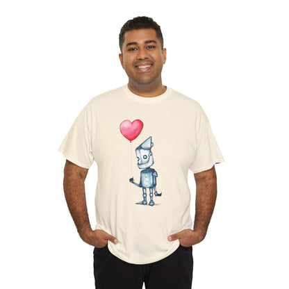 Tinman Gets A Heart Unisex Heavy Cotton Tee