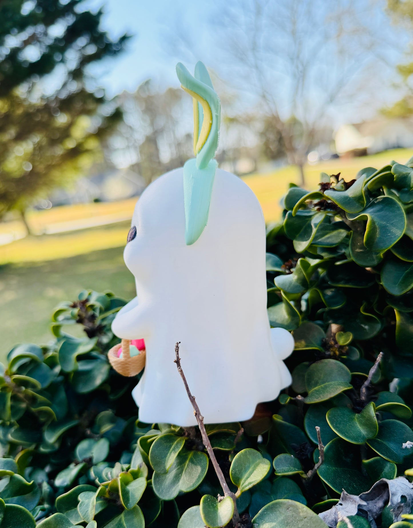 Easter Ghost 3D Printed Figure