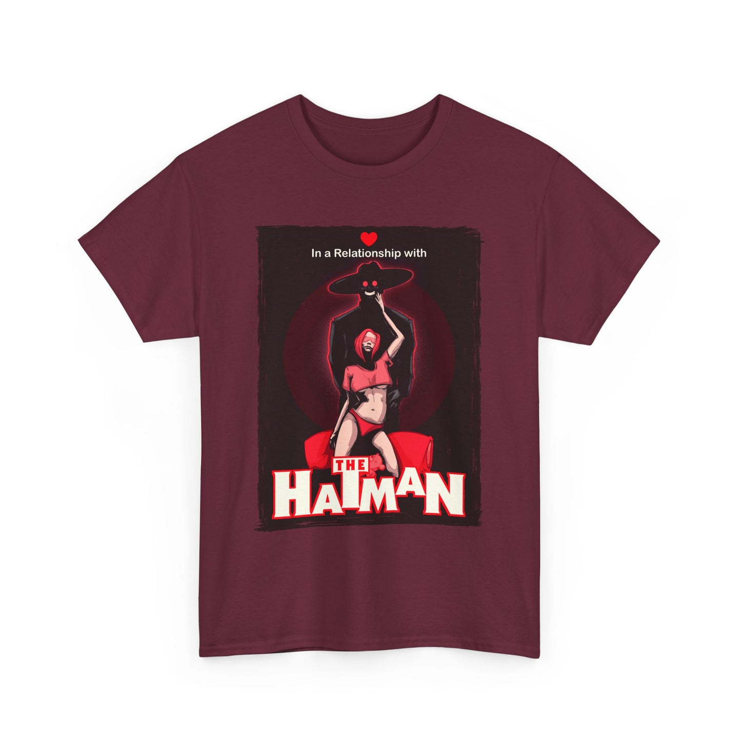 In A Relationship With The Hatman Unisex Heavy Cotton Tee