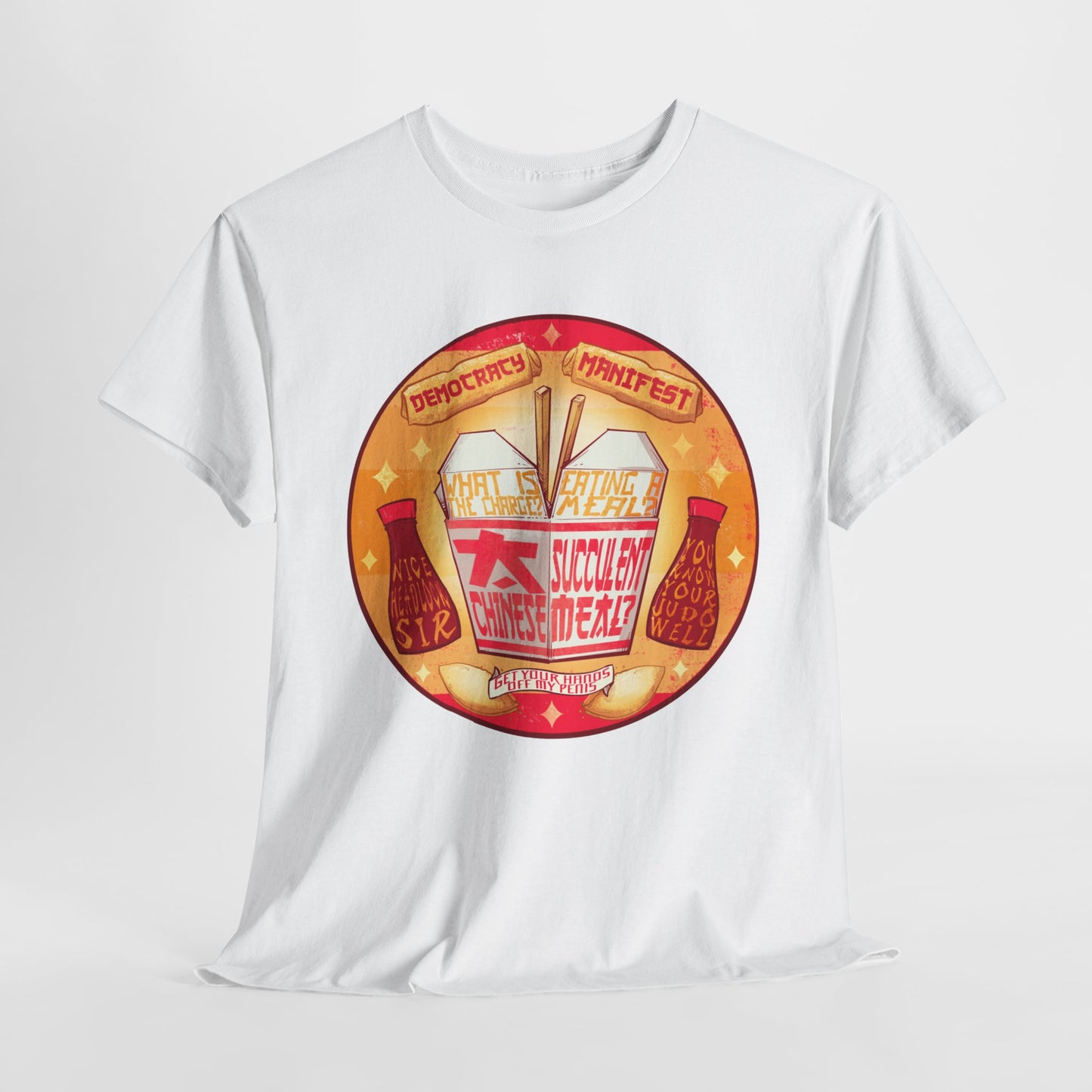Succulent Chinese Meal Unisex Heavy Cotton Tee