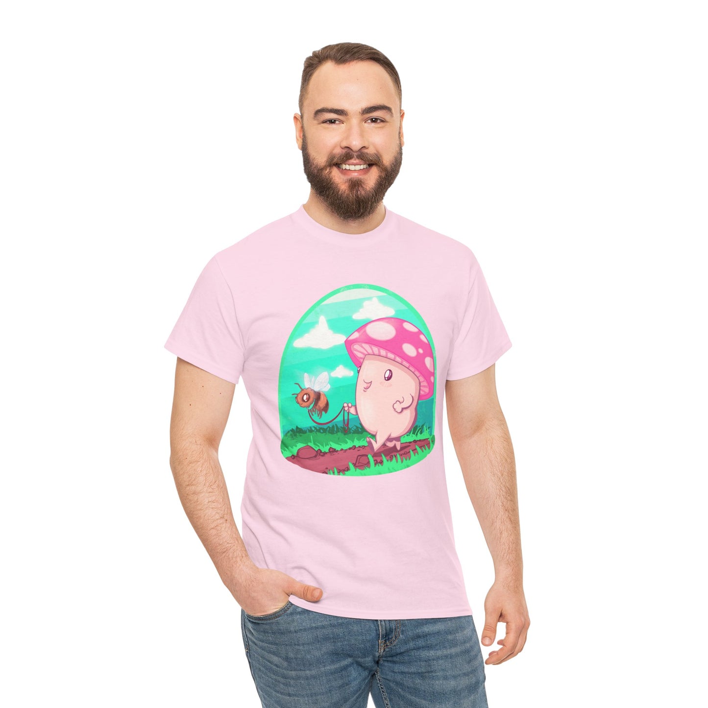 Bee Walk Unisex Heavy Cotton Tee