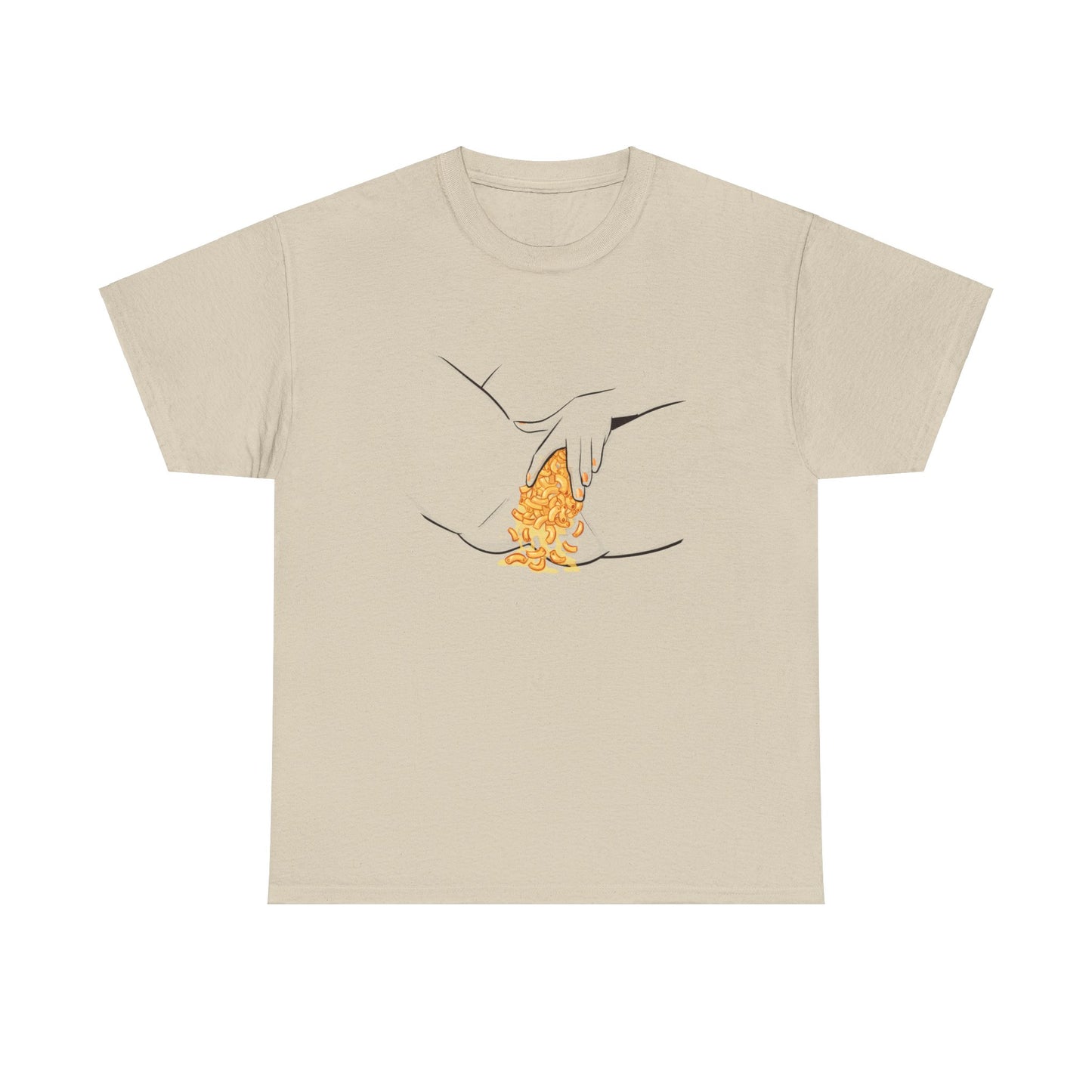 Mac N Cheese Unisex Heavy Cotton Tee