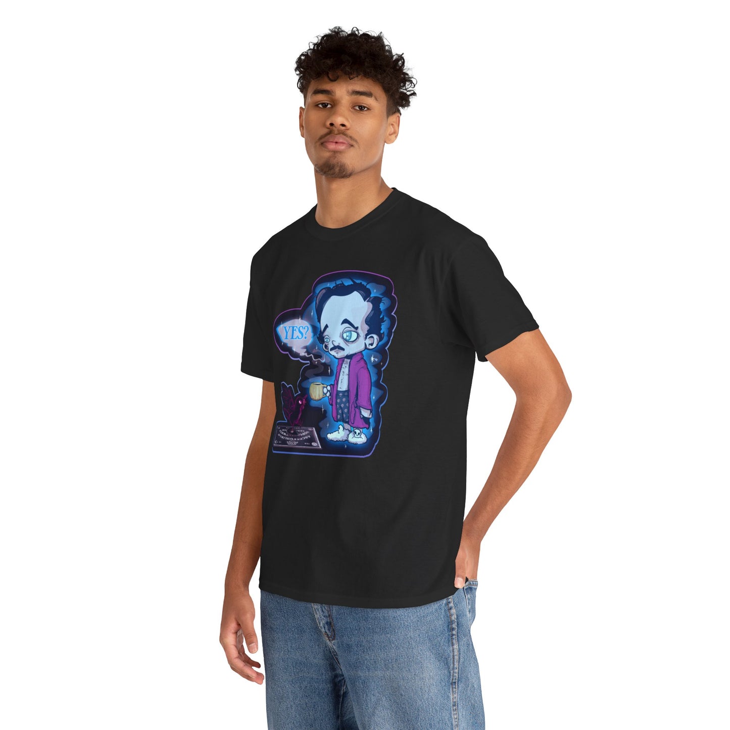 Edgar Allan Ghost Unisex Heavy Cotton Tee