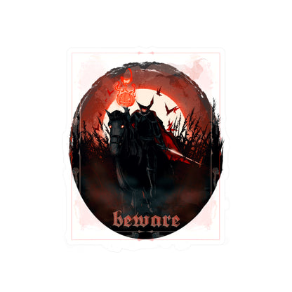 Headless Horseman Kiss-Cut Vinyl Decal