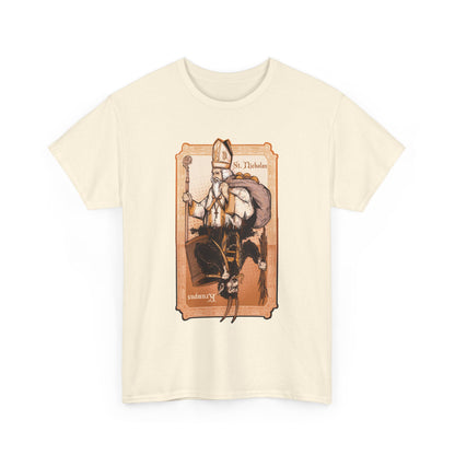 As Above So Below St Nick x Krampus Unisex Heavy Cotton Tee