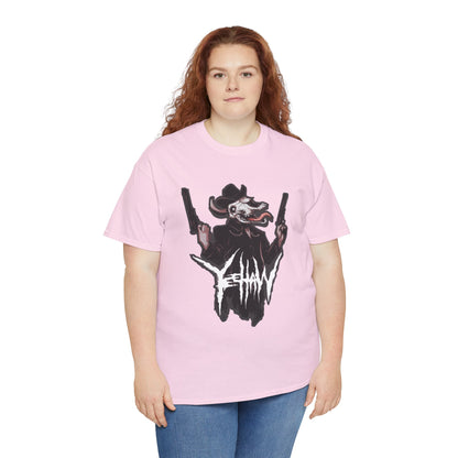 Cowboy Metal Unisex Heavy Cotton Tee