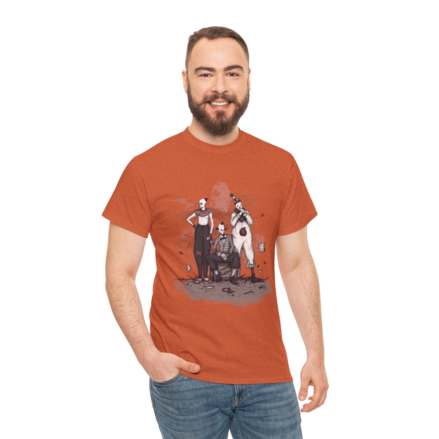 Retro Circus Unisex Heavy Cotton Tee