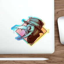 Sick & Tired Holographic Die-cut Stickers