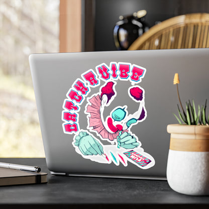 Catch A Vibe Kiss-Cut Vinyl Decal