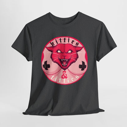 Kitties & Titties Unisex Heavy Cotton Tee