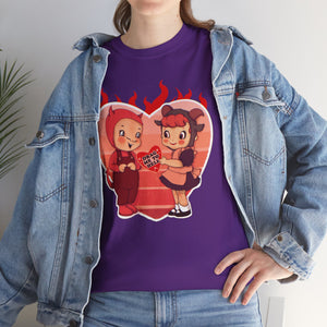 Love Is Hell Unisex Heavy Cotton Tee