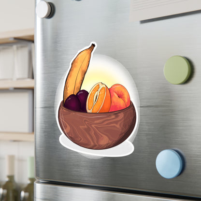 Adult Fruit Basket Kiss-Cut Vinyl Decal