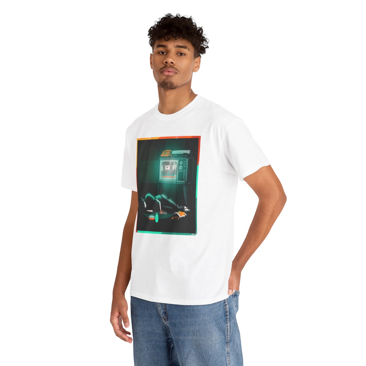Long Night Unisex Heavy Cotton Tee
