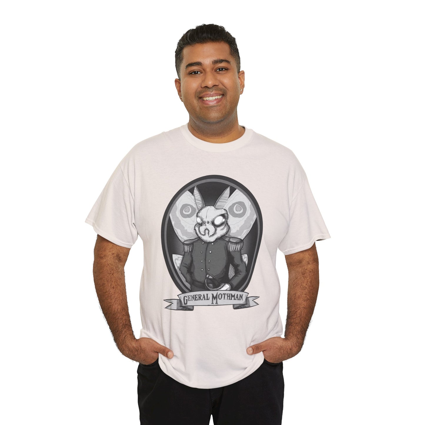 General Mothman Unisex Heavy Cotton Tee