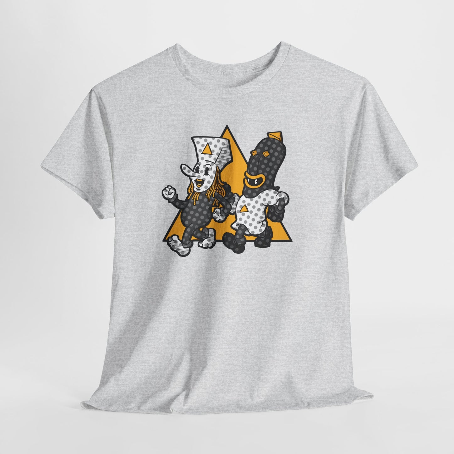 Microtonal Rubber Hose Unisex Heavy Cotton Tee