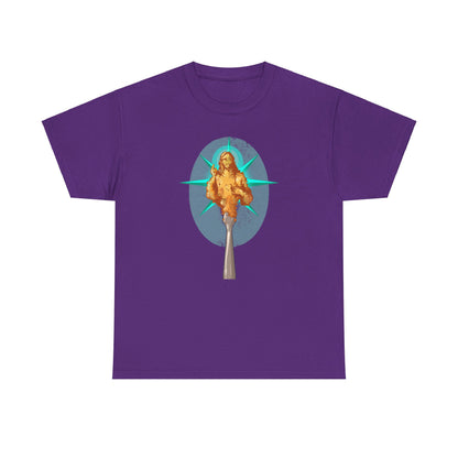 He Is Resin Unisex Heavy Cotton Tee