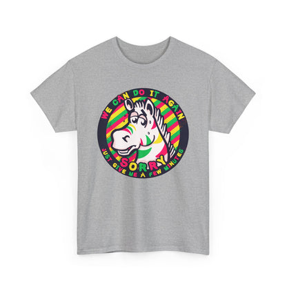 Premature Zebra Unisex Heavy Cotton Tee