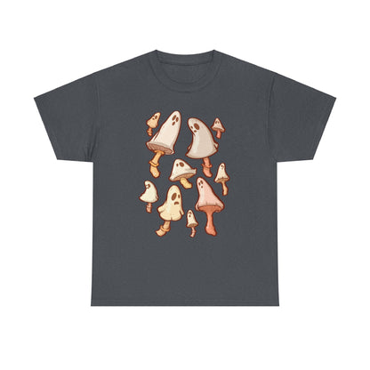 Spooky Mushrooms Unisex Heavy Cotton Tee