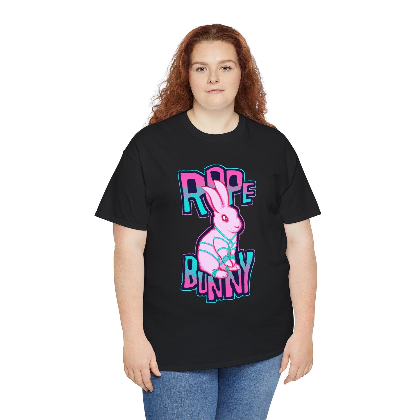 Rope Bunny Unisex Heavy Cotton Tee