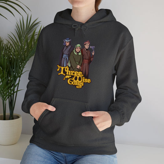 The Three Wise Guys Unisex Heavy Blend Hooded Sweatshirt