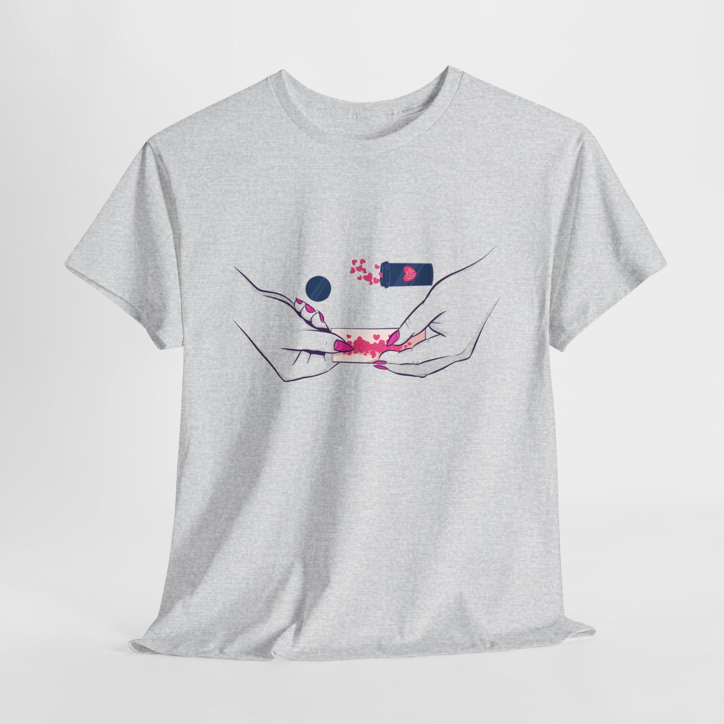 Love Addict II Unisex Heavy Cotton Tee