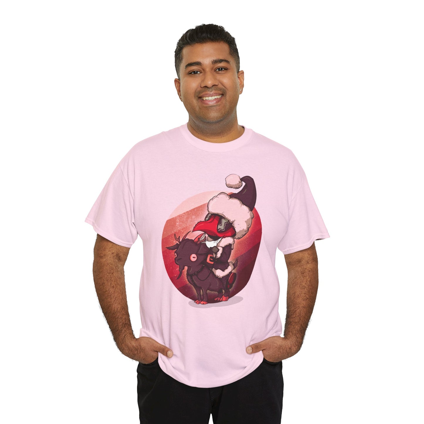 Plague Doctor Santa Unisex Heavy Cotton Tee
