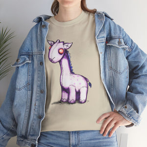 Plushie Giraffe Unisex Heavy Cotton Tee