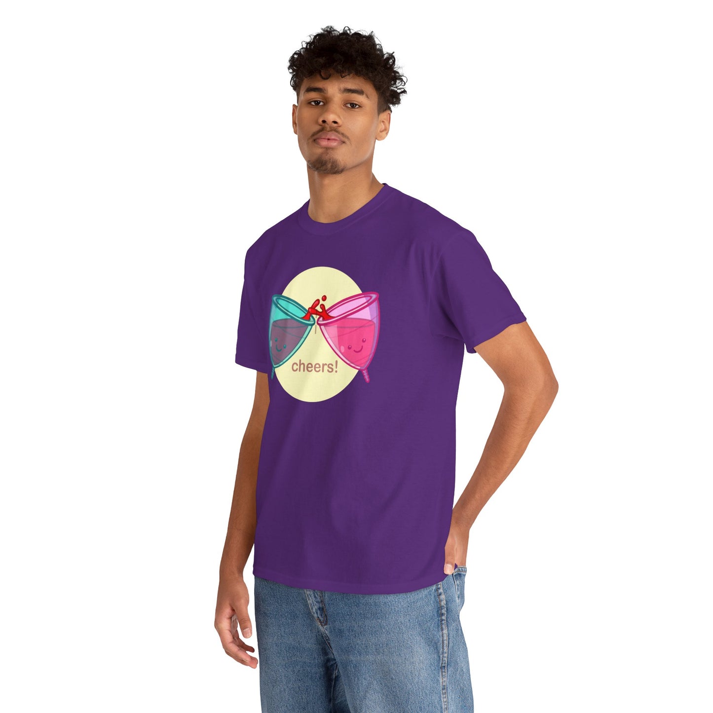 Cheers Unisex Heavy Cotton Tee