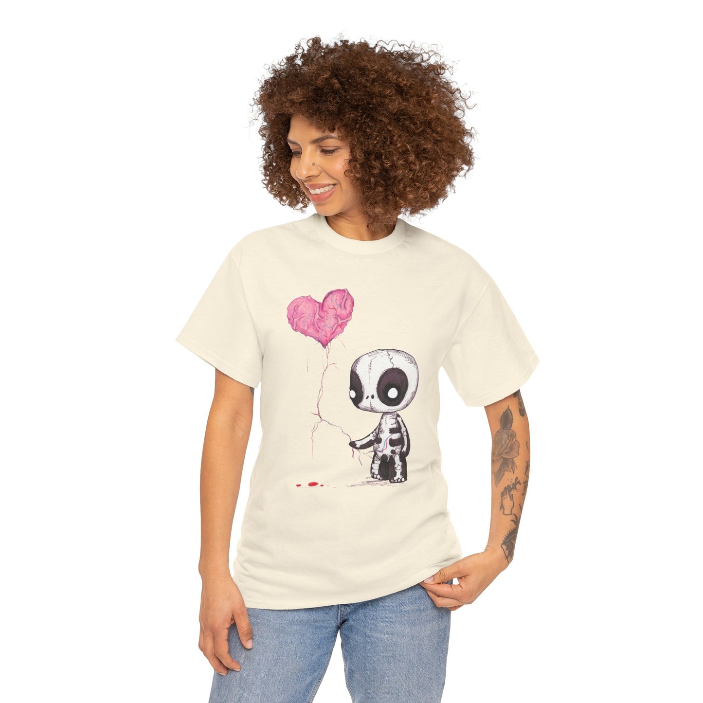 Heart Strings Unisex Heavy Cotton Tee