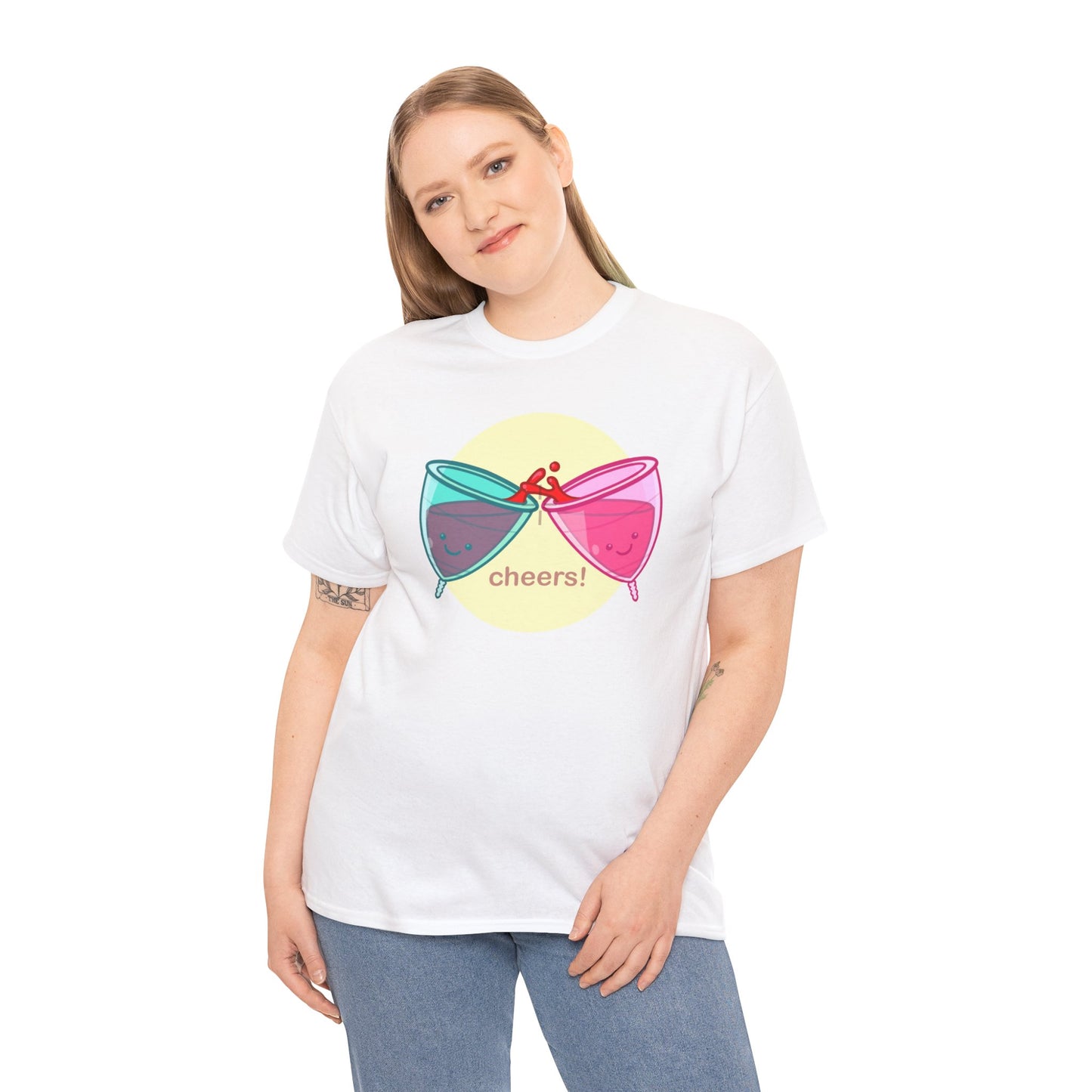 Cheers Unisex Heavy Cotton Tee