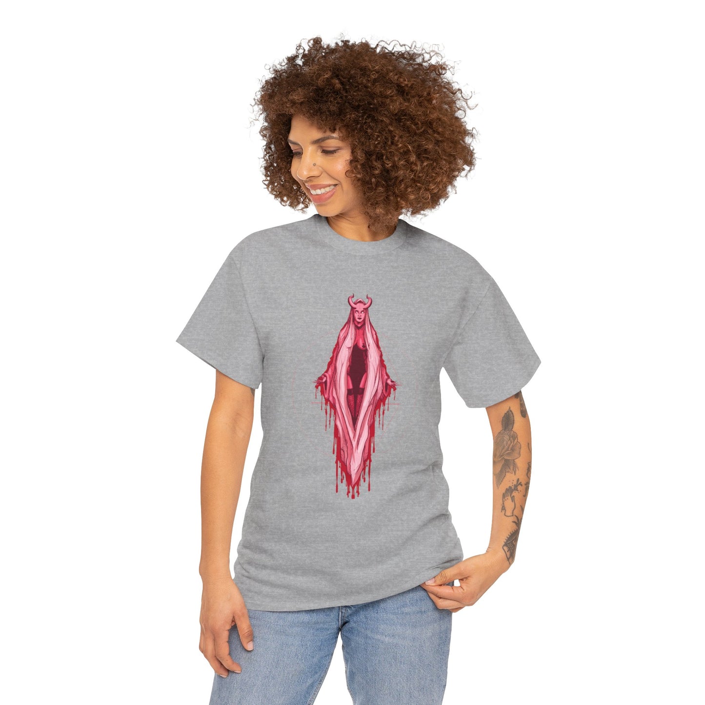 Vagina Mary Unisex Heavy Cotton Tee