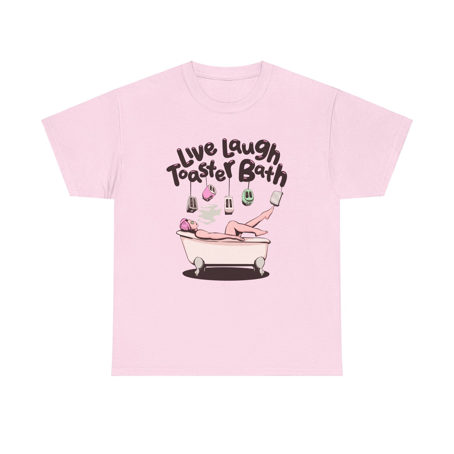 Toaster Bath Unisex Heavy Cotton Tee
