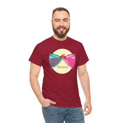 Cheers Unisex Heavy Cotton Tee