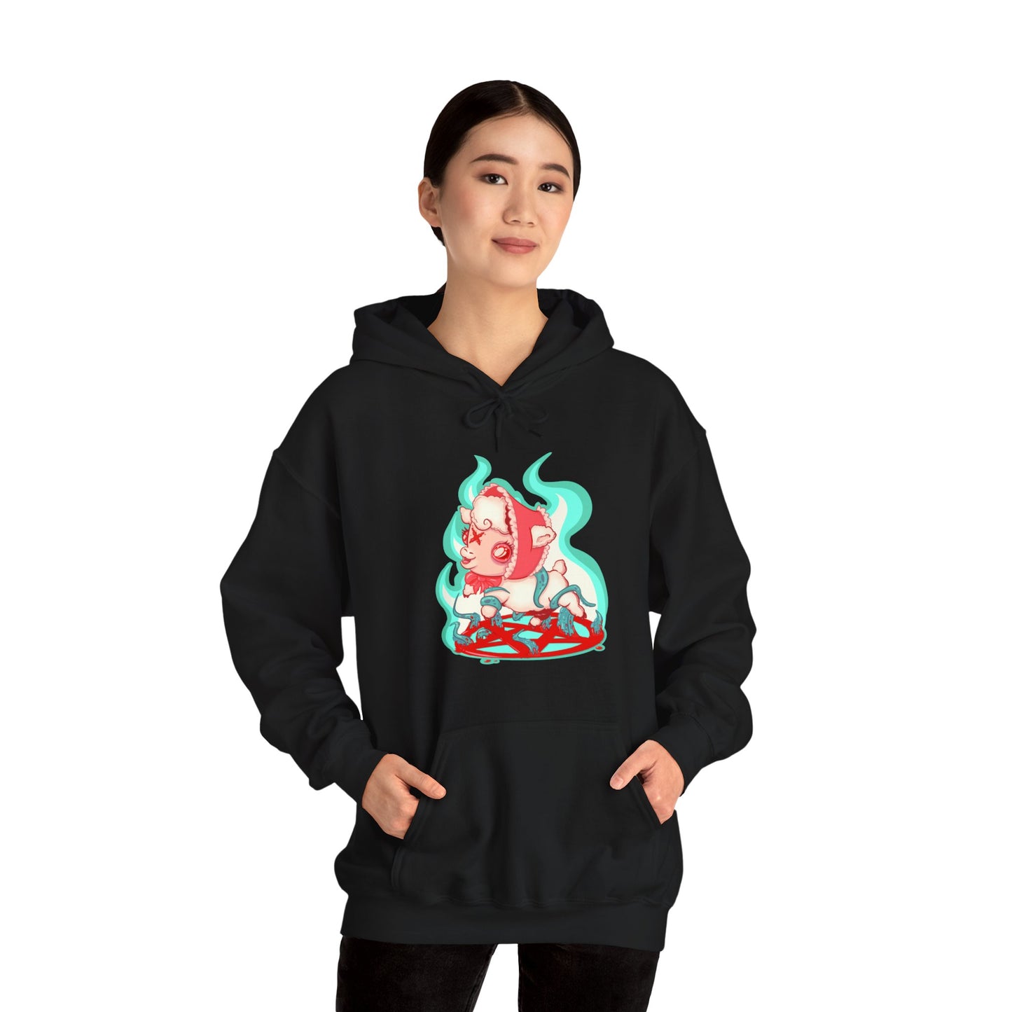 Sacrificial Lamb Unisex Heavy Blend Hooded Sweatshirt