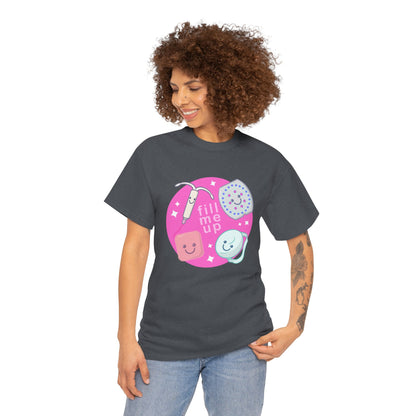 Fill Me Up Unisex Heavy Cotton Tee