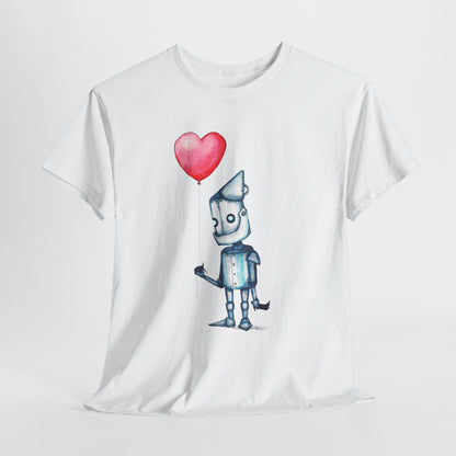 Tinman Gets A Heart Unisex Heavy Cotton Tee
