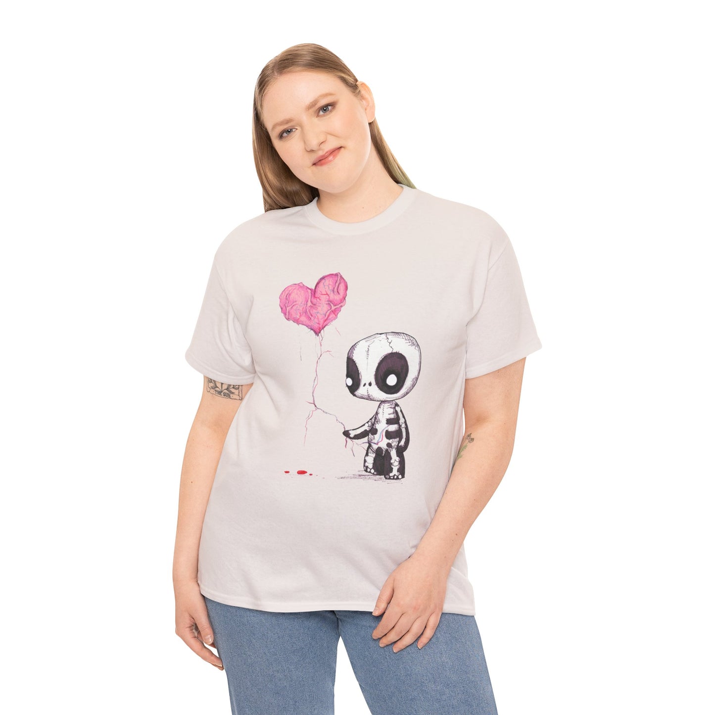 Heart Strings Unisex Heavy Cotton Tee