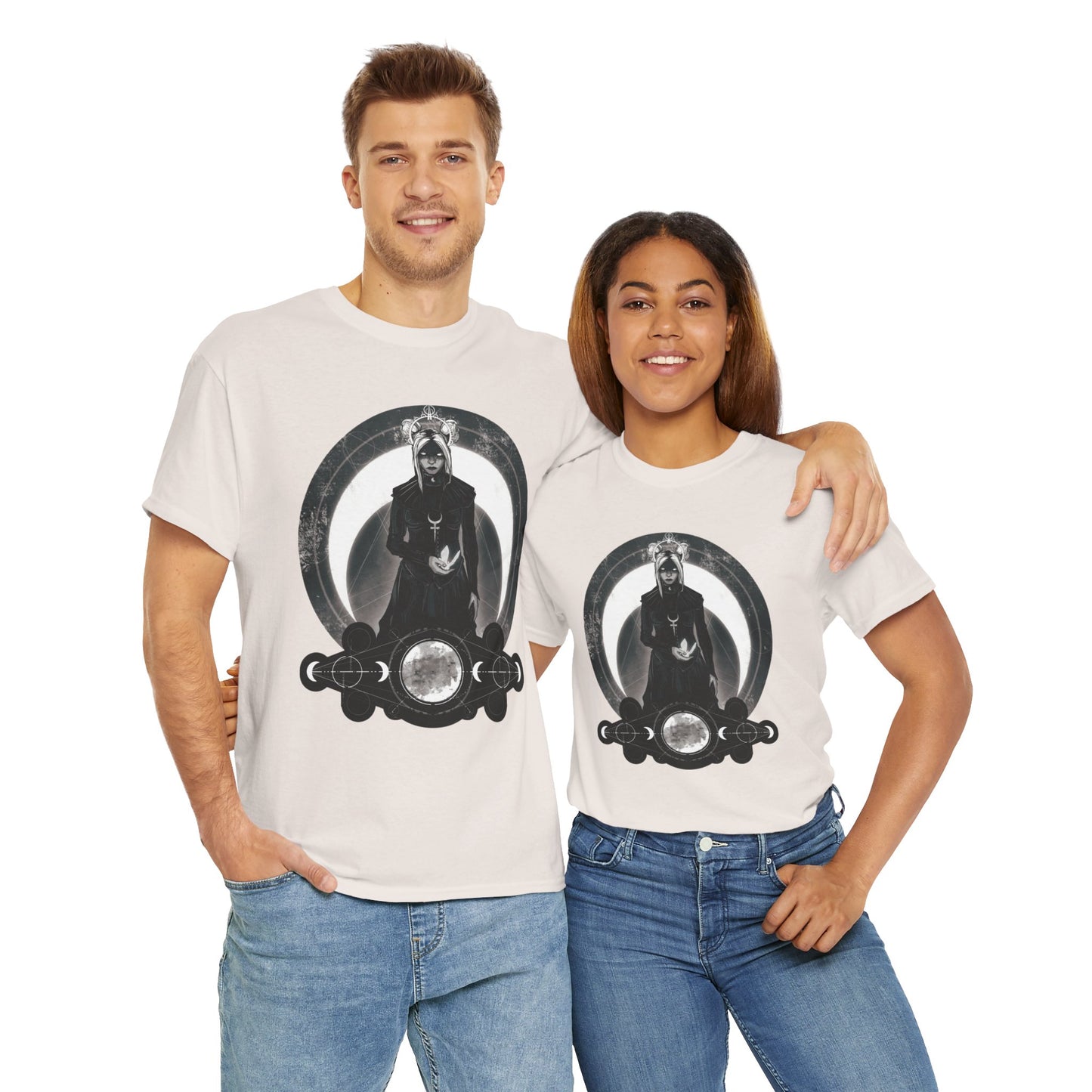 Moon Goddess Unisex Heavy Cotton Tee