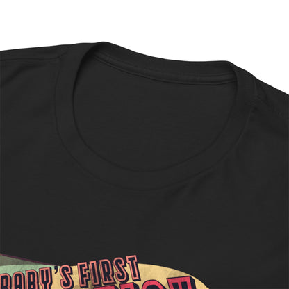 Baby's First Pogo Stick Unisex Heavy Cotton Tee